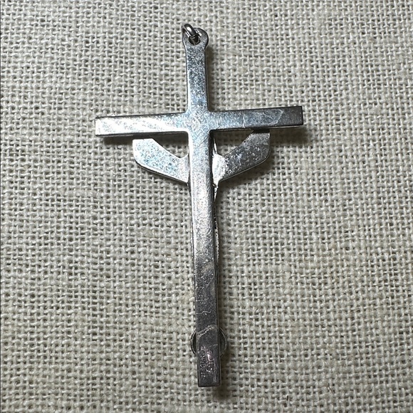 🧡 Sterling Silver Cross Pendant 🧡 - Picture 4 of 8